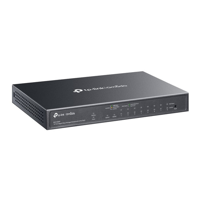EAN 8885020620955 - TP-Link Omada ES210GMP switch Gestionado Gigabit Ethernet (10/100/1000) Energía sobre Ethernet (PoE) Negr imagen 3