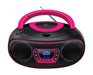 EAN 5706751079993 - Denver TDB-212P Reproductor de CD portátil Rosa imagen 1