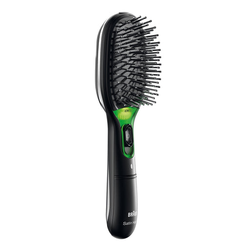 EAN 4210201141204 - Braun BR710 Adulto Cepillo paleta para el pelo Negro, Verde 1 pieza(s) imagen 1