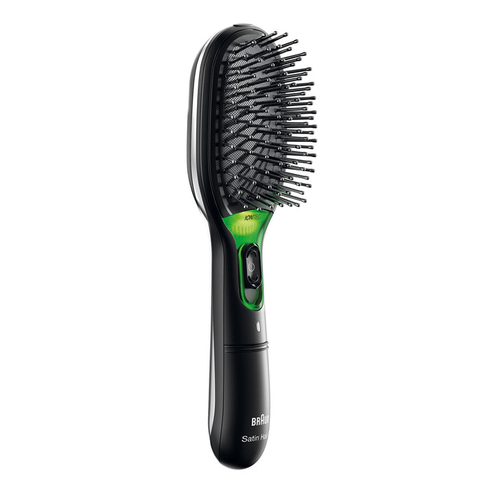 EAN 4210201141204 - Braun BR710 Adulto Cepillo paleta para el pelo Negro, Verde 1 pieza(s) imagen 1