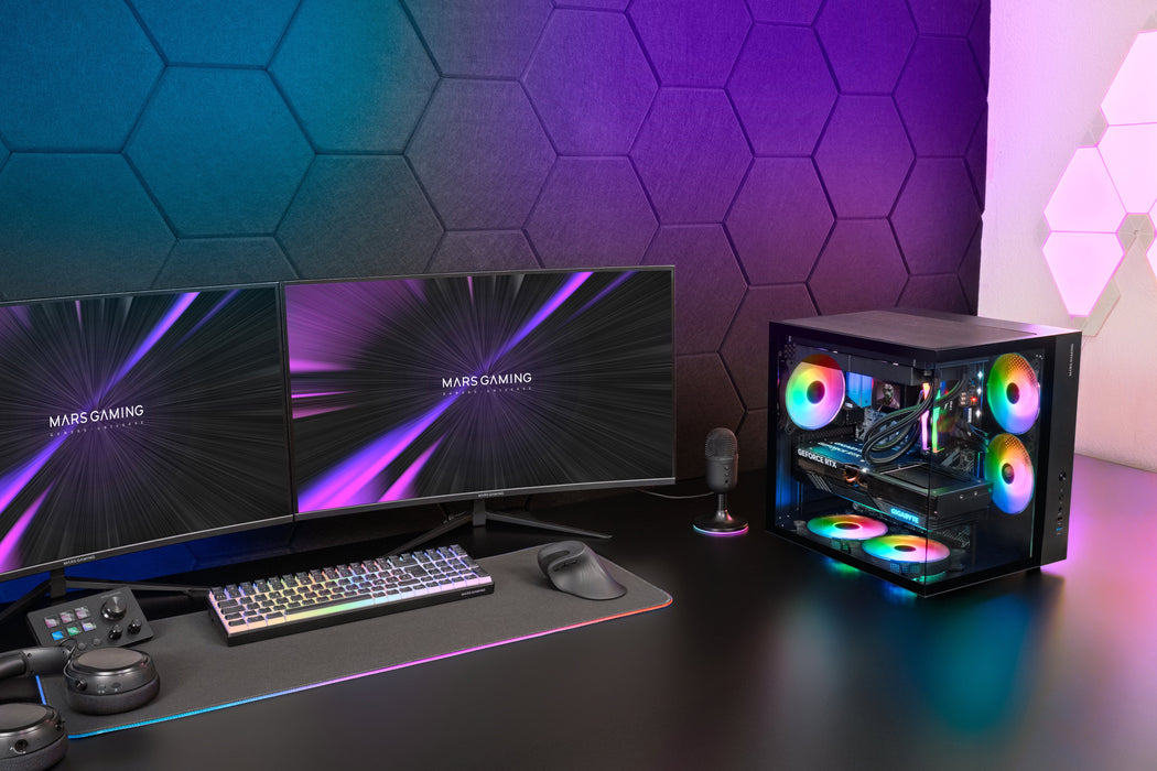 EAN 8435693110873 - Mars Gaming MCV-ONE Midi Tower Negro imagen 8