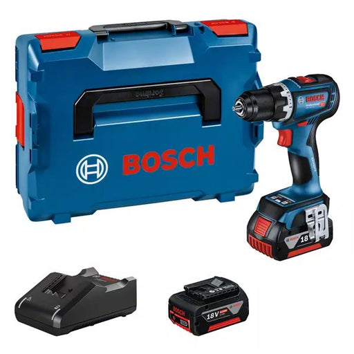 EAN 4059952617220 - Bosch GSR 18V-90 C 2100 RPM 1,1 kg Negro, Azul imagen 1