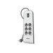 EAN 0745883899463 - Belkin BSV604VF2M-V2 limitador de tensión Gris, Blanco 6 salidas AC imagen 2