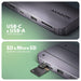 EAN 8595247907462 - Axagon HMC-6GM2 USB 10Gbps hub USB-A USB-C HDMI M.2 SD/mSD PD 100W USB-C Alámbrico USB 3.2 Gen 2 (3.1 Gen imagen 3