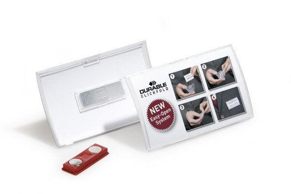 EAN 4005546803036 - Durable Click Fold Placa identificativa Polipropileno (PP) 10 pieza(s) imagen 3