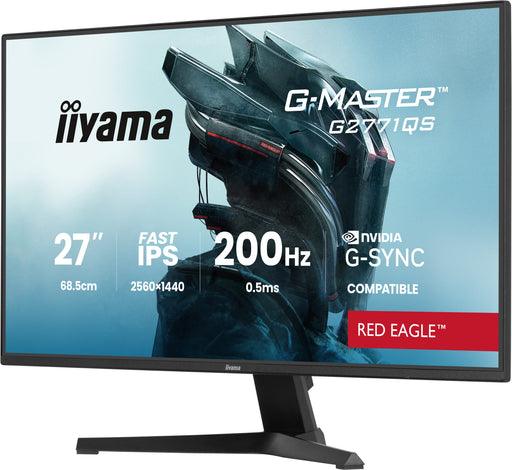 EAN 4948570126576 - iiyama G-MASTER G2771QS-B1 pantalla para PC 68,6 cm (27") 2560 x 1440 Pixeles Wide Quad HD Negro imagen 2