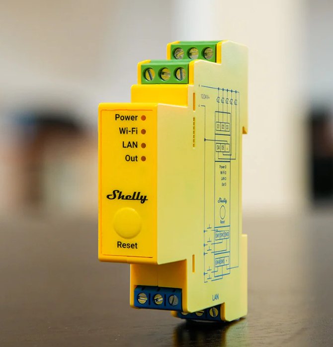 EAN 3800235268216 - Shelly Pro RGBWW PM Inalámbrico Amarillo imagen 5