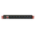EAN 8051128100488 - Techly I-CASE STRIP-81UD unidad de distribución de energía (PDU) 8 salidas AC 1U Negro, Rojo imagen 1