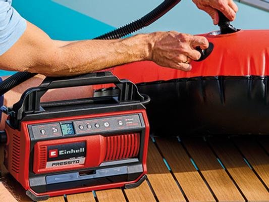 EAN 4006825667318 - Einhell PRESSITO 18/25 Hybrid compresor de aire 19 l/min Batería imagen 7