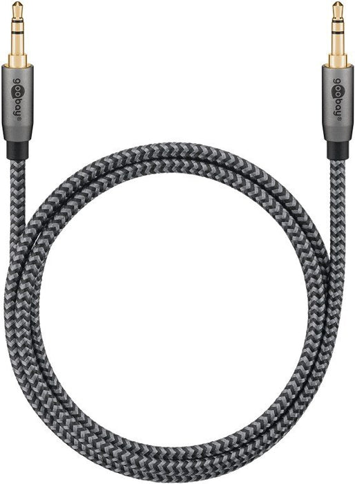 EAN 4040849652752 - Goobay 65275 cable de audio 3 m 3,5mm TRS Gris, Plata imagen 5