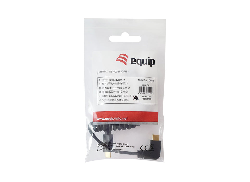EAN 4015867231104 - Equip 128889 cable USB 1 m USB C Negro imagen 5