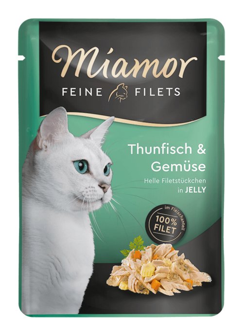 EAN 4000158740779 - Miamor 74077 alimento seco para gatos 100 g Adulto Atún, Vegetal imagen 1