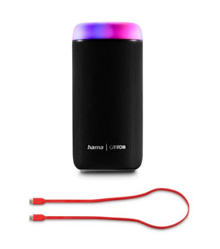 EAN 4047443511485 - Hama Glow Pro Altavoz portátil estéreo Negro 30 W imagen 8