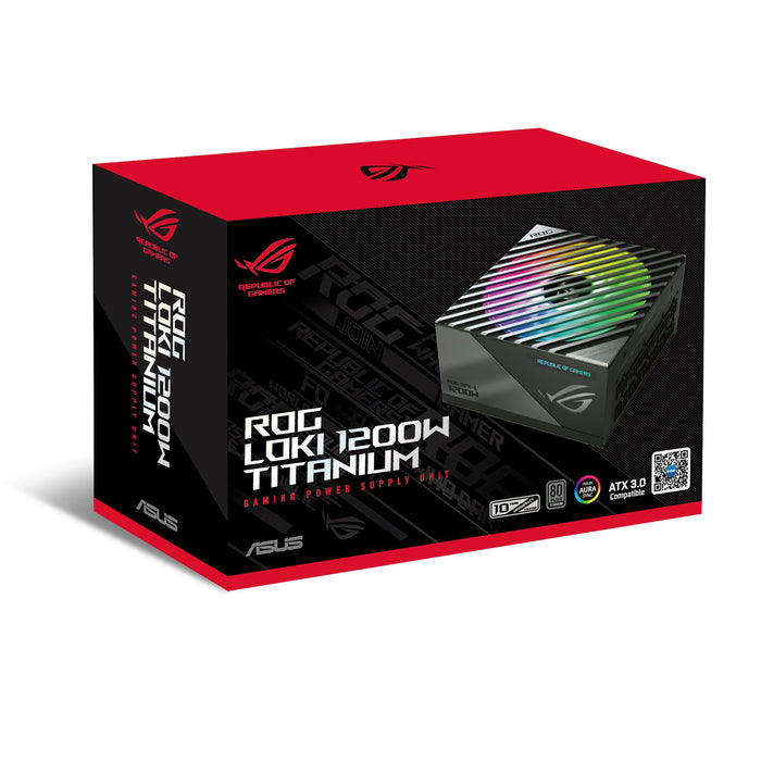 EAN 4711081721574 - ASUS ROG -LOKI-1200T-SFX-L-GAMING unidad de fuente de alimentación 1200 W 20+4 pin ATX Negro, Plata imagen 12
