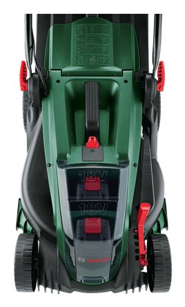 EAN 4059952641874 - Bosch 37-550 Cortacésped de empuje a gasolina Batería Negro, Verde imagen 2