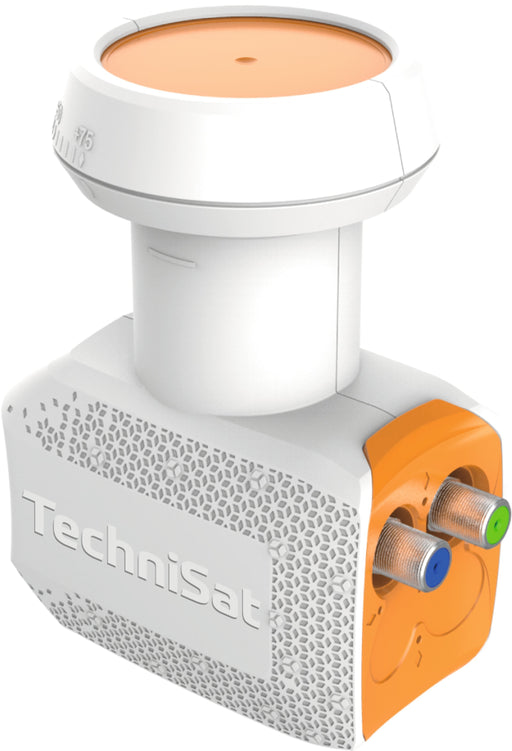 EAN 4019588768024 - TechniSat UNIX Twin LNB convertidor low noise block (lnb) Naranja, Blanco imagen 1