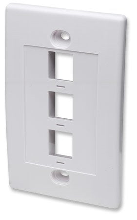 EAN 0766623163309 - Intellinet 163309 placa de pared y cubierta de interruptor Blanco imagen 1