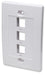 EAN 0766623163309 - Intellinet 163309 placa de pared y cubierta de interruptor Blanco imagen 1