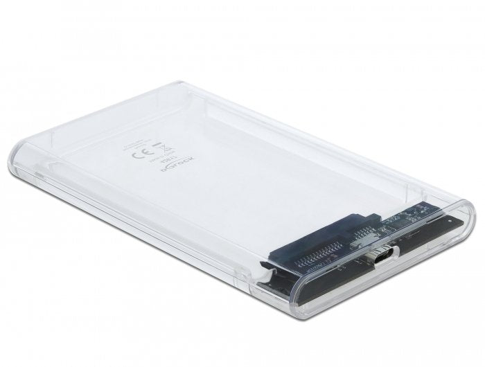 EAN 4043619426171 - DeLOCK 42617 caja para disco duro externo Carcasa de disco duro/SSD Transparente 2.5" imagen 1
