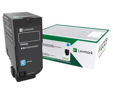 EAN 0734646645935 - Lexmark 73B20C0 cartucho de tóner 1 pieza(s) Original Cian imagen 1