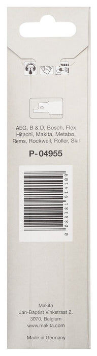EAN 0088381914109 - Makita P-04955 hoja de sierra de calar, de sierra de marquetería y de sierra recíproca Hoja de sierra de  imagen 4