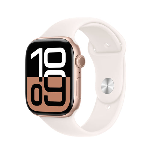 EAN 0195949566264 - Apple Watch Series 10 OLED 46 mm Digital 416 x 496 Pixeles Pantalla táctil 4G Oro rosa Wifi GPS (satélite imagen 1