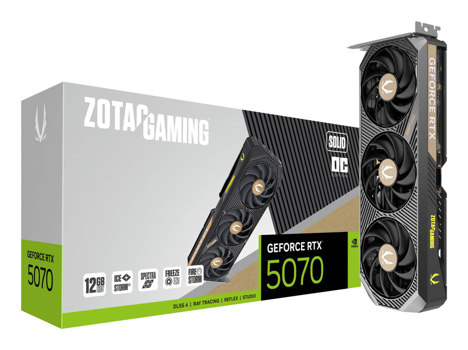 EAN 8886307700605 - Zotac GAMING GeForce RTX 5070 SOLID OC NVIDIA 12 GB GDDR7 imagen 8