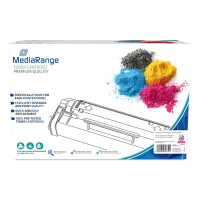 EAN 4260459617341 - MediaRange MRHPTCE403A cartucho de tóner 1 pieza(s) Compatible Magenta imagen 1