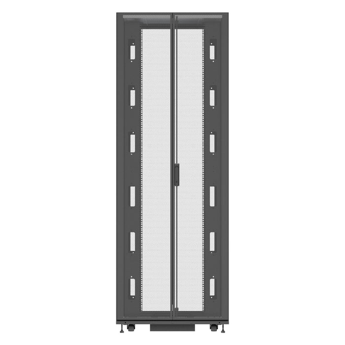 EAN 4061471035065 - Vertiv VR3357 armario rack 48U Rack o bastidor independiente Negro, Transparente imagen 3
