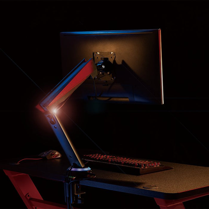 EAN 4052792058109 - LogiLink BP0091 soporte para monitor 81,3 cm (32") Escritorio Negro, Rojo imagen 8