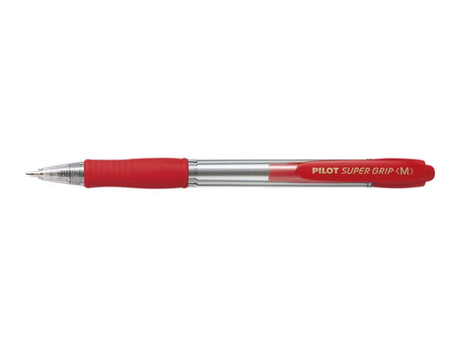EAN 4902505154898 - Pilot Super Grip Medium Rojo Bolígrafo de punta retráctil con pulsador Medio 1 pieza(s) imagen 1