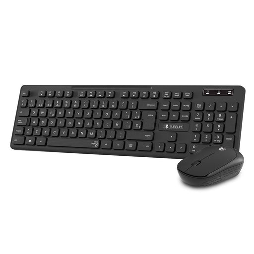 EAN 8436586742379 - SUBBLIM SUBKBC-CSSW10 teclado Ratón incluido Universal RF inalámbrico QWERTY Español Negro imagen 1