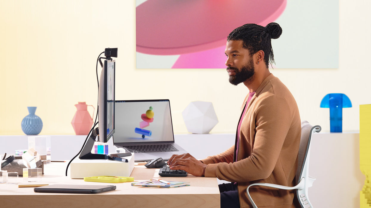 EAN 5099206103368 - Logitech 920-010837 teclado Oficina Bluetooth QWERTY Internacional de EE.UU. Grafito, Gris imagen 7