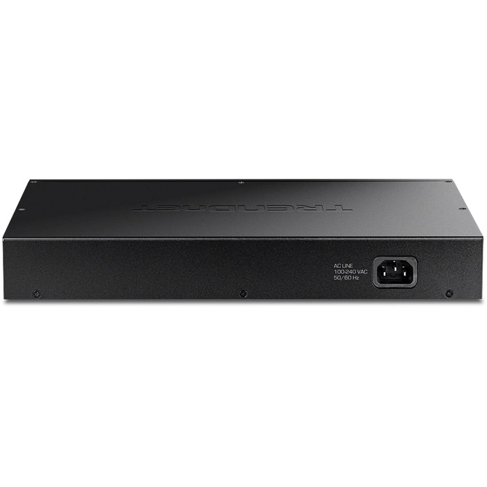 EAN 0710931162561 - Trendnet TPE-TG182ES switch Gestionado Gigabit Ethernet (10/100/1000) Energía sobre Ethernet (PoE) Negro imagen 3
