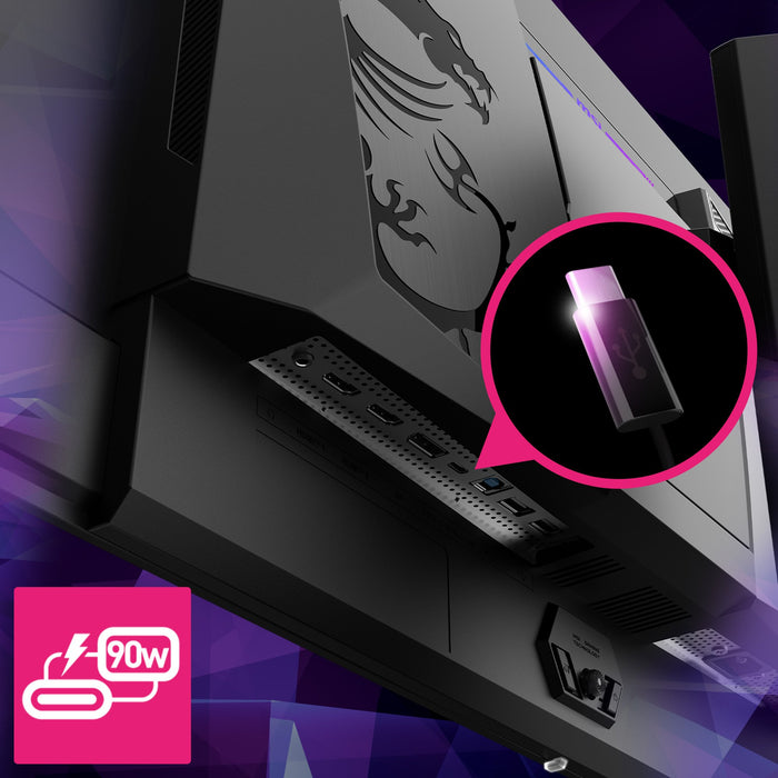 EAN 4711377159449 - MSI MPG 321URXDE QD-OLED pantalla para PC 80 cm (31.5") 3840 x 2160 Pixeles 4K Ultra HD Negro imagen 9