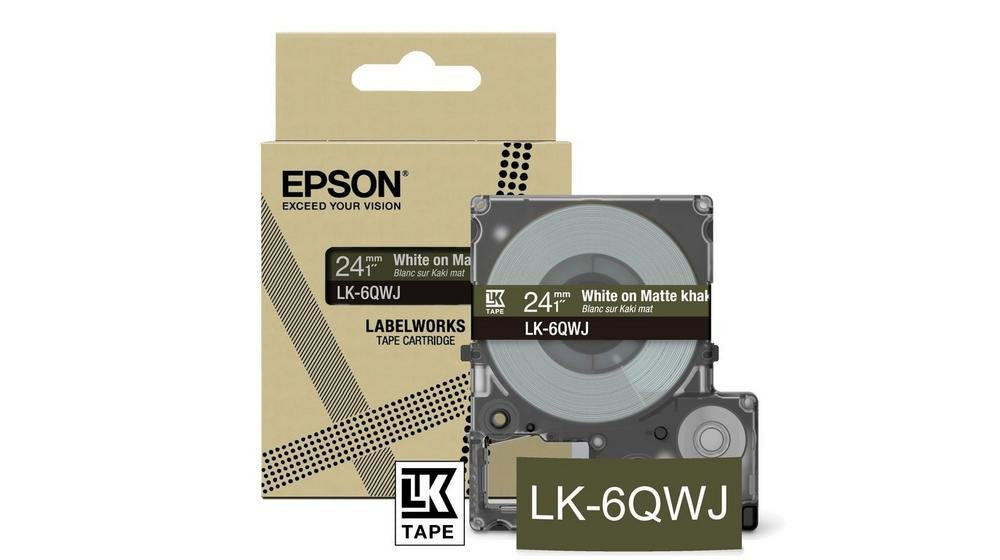 EAN 8715946713793 - Epson LK-6QWJ Caqui, Blanco imagen 1