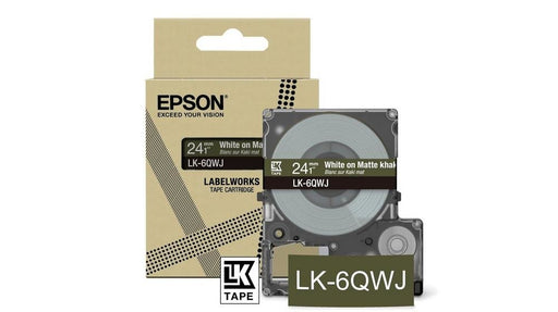 EAN 8715946713793 - Epson LK-6QWJ Caqui, Blanco imagen 1