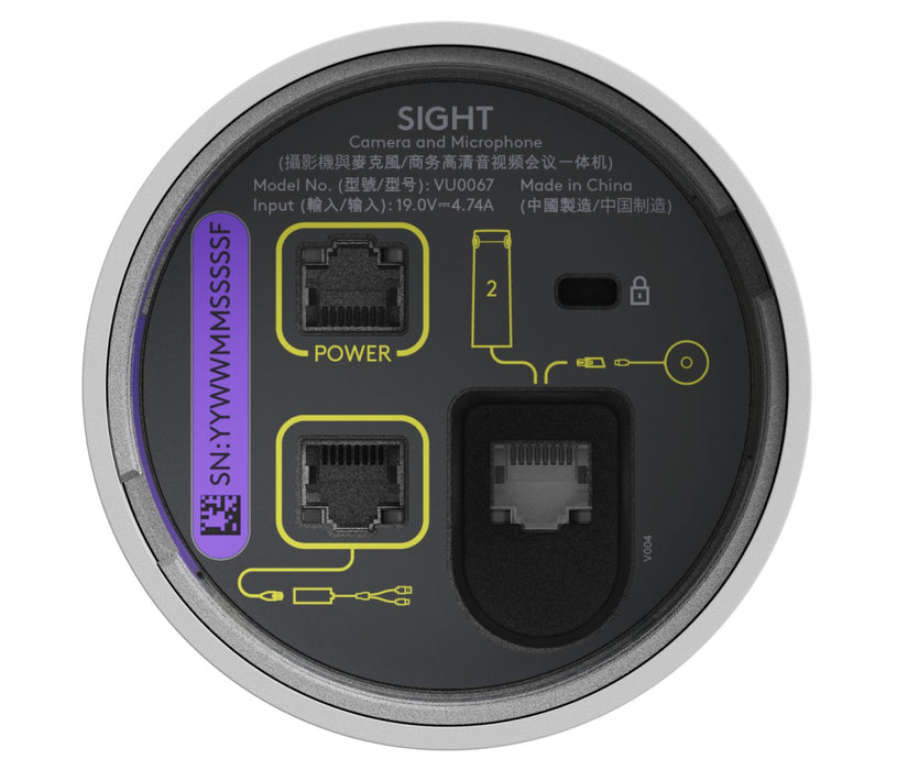 EAN 97855181046 - Logitech 960-001503 cámara de videoconferencia Blanco 3840 x 2160 Pixeles 60 pps CMOS imagen 3