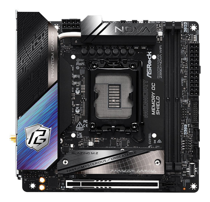 EAN 4710483949739 - Asrock Phantom Gaming Z890I Nova WiFi Intel Z890 LGA 1851 (Socket V1) mini ITX imagen 3