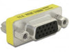 EAN 4043619650019 - DeLOCK Adapter Gender Changer VGA female-female Sub-D 15 Amarillo imagen 1