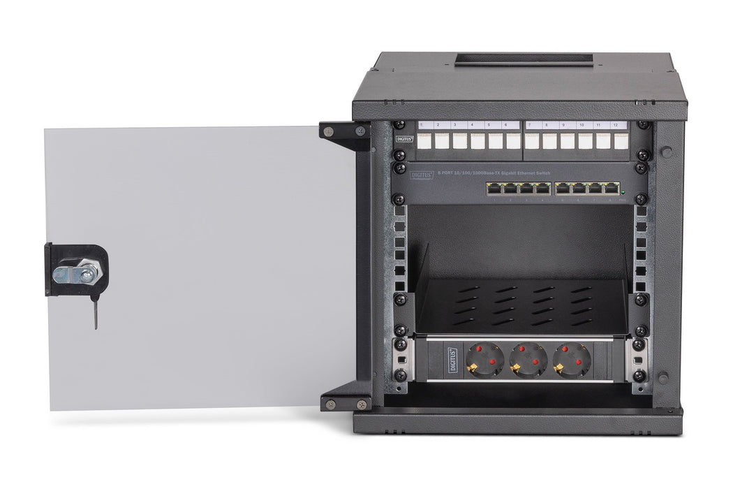 EAN 4016032499466 - Digitus DN-49101-SET armario rack Bastidor de pared Negro imagen 5