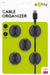EAN 4040849950407 - Goobay 95040 organizador de cables Universal Soporte para cables Negro 5 pieza(s) imagen 9