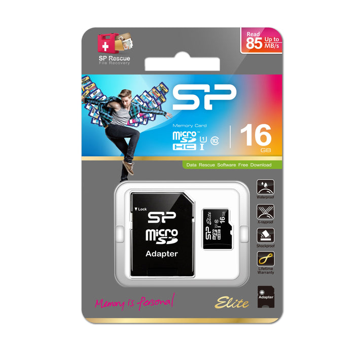 EAN 4712702628173 - Silicon Power Elite 16 GB MicroSDHC UHS-I Clase 10 imagen 4