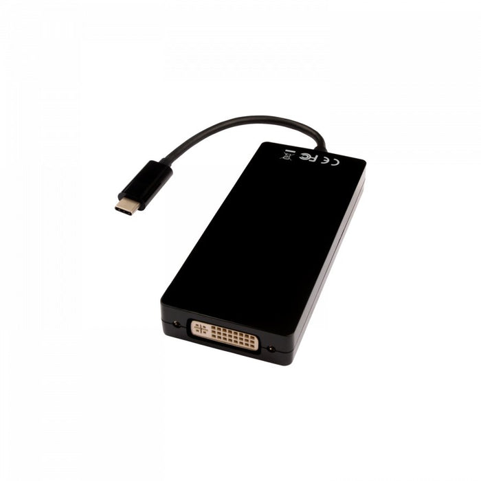 EAN 0662919108804 - V7 V7UC-DPHDVGADVI-BLK Adaptador gráfico USB 3840 x 2160 Pixeles Negro imagen 3