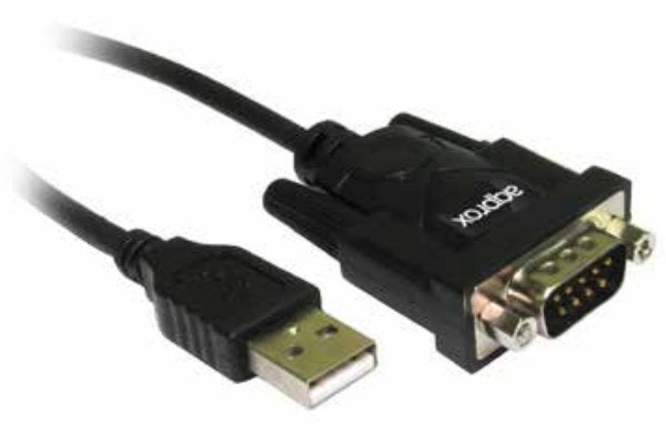 EAN 8435099521037 - Approx appC27 cable de serie Negro 0,75 m USB tipo A DB-9 imagen 1