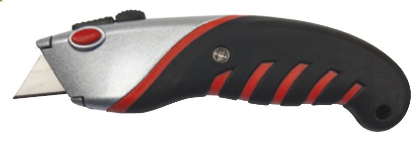 EAN 5705831168152 - Q-CONNECT KF16815 cúter Negro, Gris, Metálico, Rojo Navaja de afeitar imagen 1