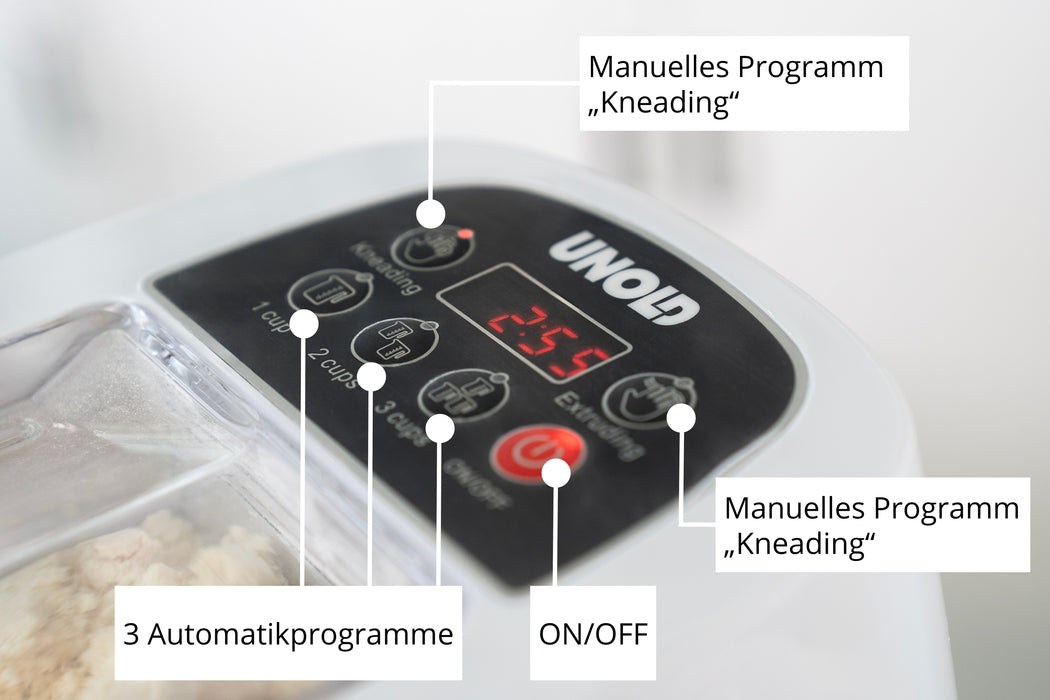 EAN 4011689688201 - Unold NUDELMASCHINE Nora 68820 Máquina eléctrica para elaborar pasta fresca imagen 3