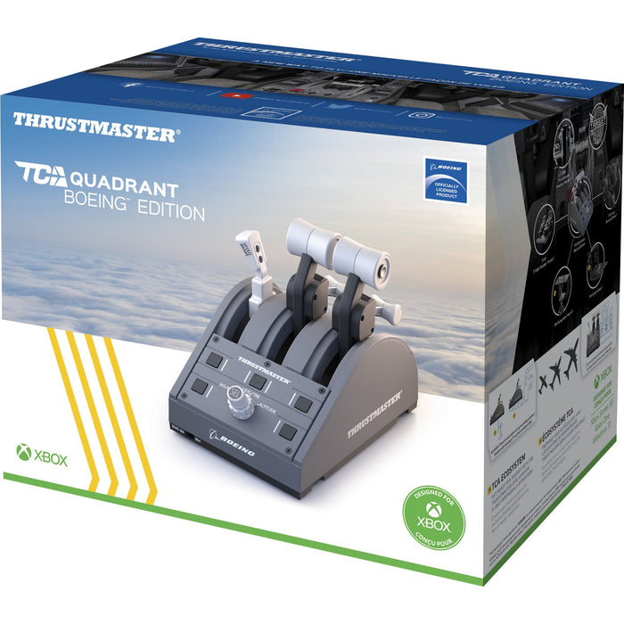 EAN 3362934002947 - Thrustmaster TCA Quadrant Boeing Edition Gris USB Palanca de mando PC, Xbox, Xbox One X, Xbox Series S imagen 9