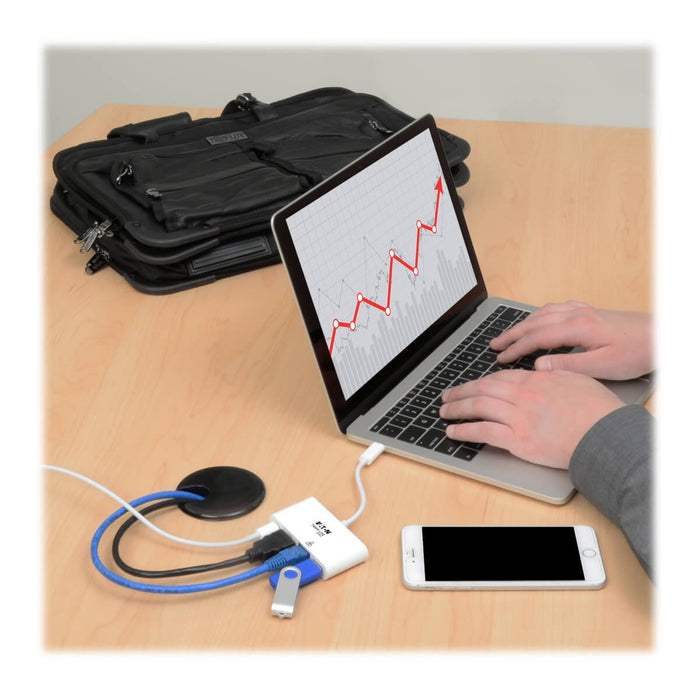 EAN 0037332193940 - Tripp Lite U444-06N-HGU-C Adaptador gráfico USB 1920 x 1080 Pixeles imagen 4