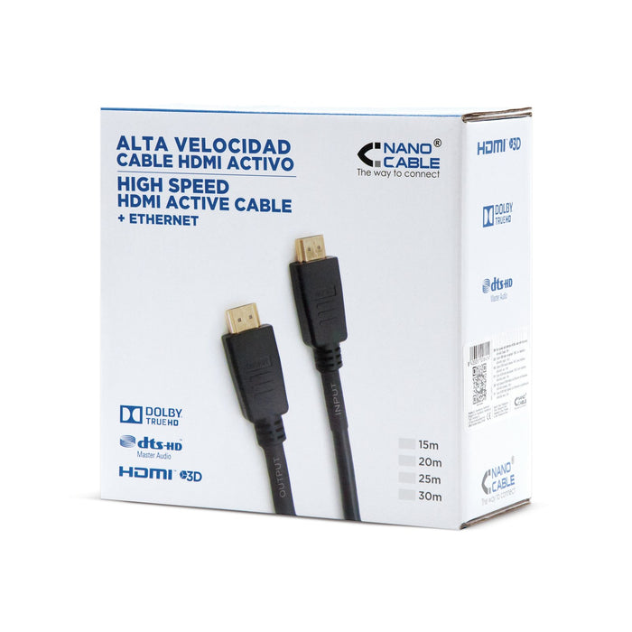 EAN 8433281006461 - Nanocable 10.15.1820 cable HDMI HDMI tipo A (Estándar) Negro imagen 4